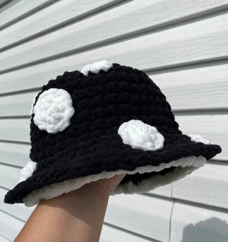 chapeau au tricot