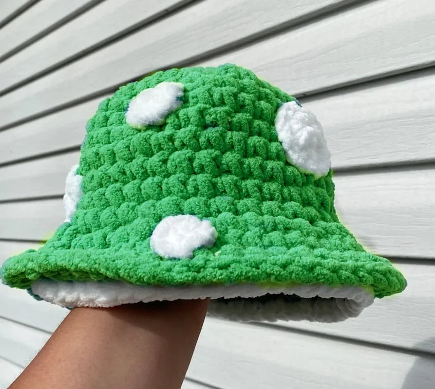 chapeau au tricot