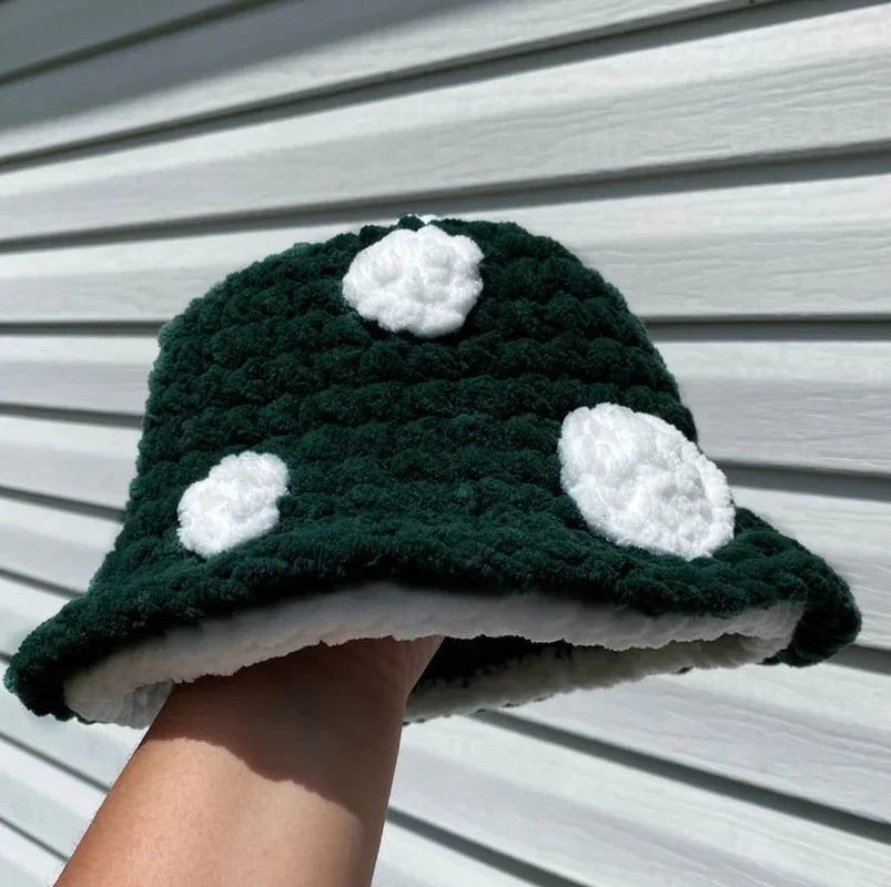 chapeau au tricot