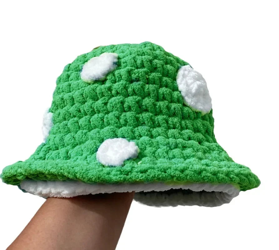 chapeau au tricot