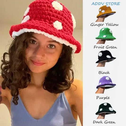 chapeau au tricot